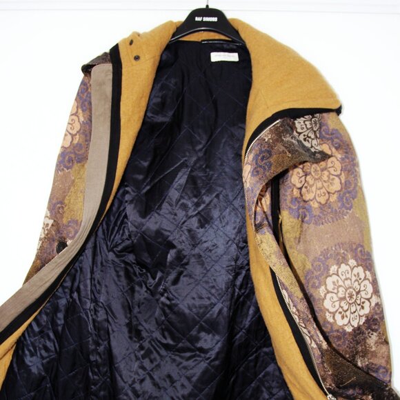 AW13 DRIES VAN NOTEN PRINTED COAT L - Picture 2 of 15